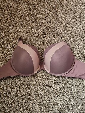 Women's Mauve Contrast T-Shirt Bra